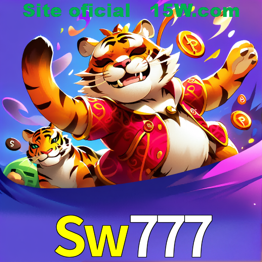 Imagem promocional da Sw777 mostrando a plataforma e suas vantagens